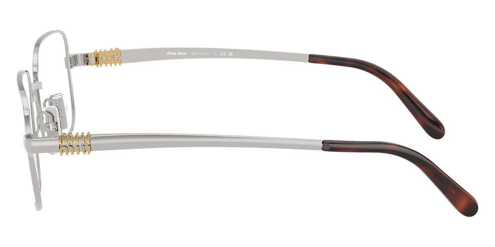 Miu Miu MU 51ZV 1BC1O1 50 - Silver #id:mu51zv1bc1o1_s:100110
