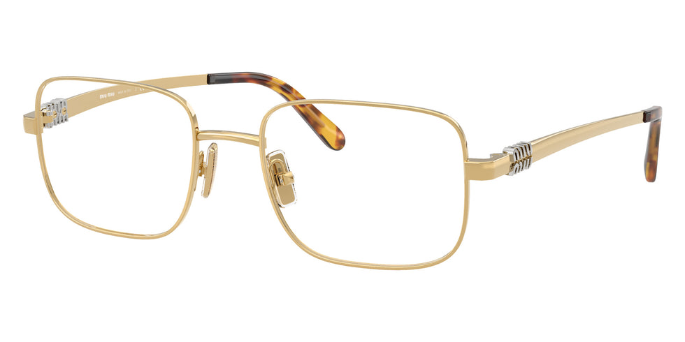 Miu Miu MU 51ZV 5AK1O1 50 - Gold #id:mu51zv5ak1o1_s:104105