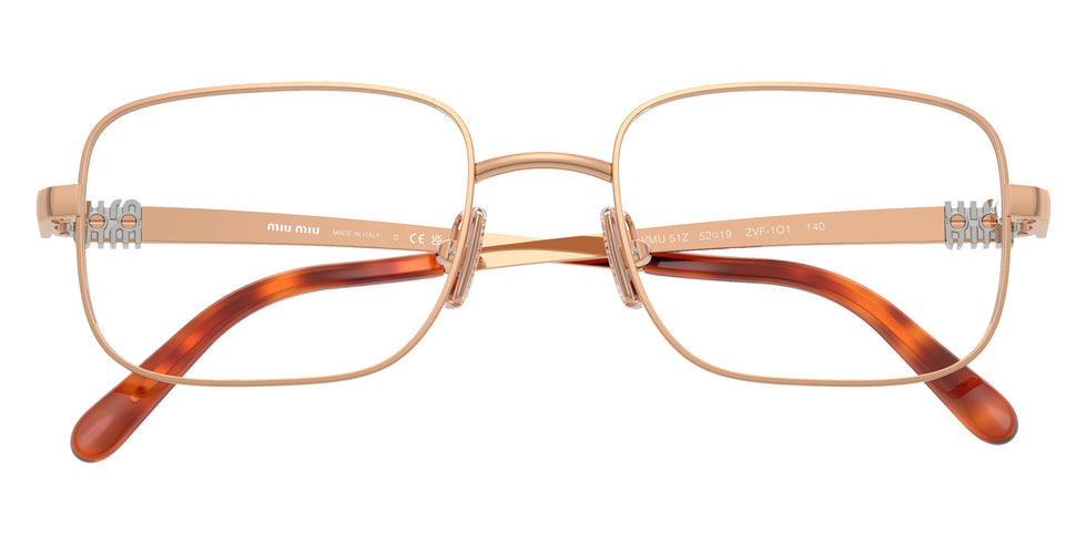 Miu Miu MU 51ZV ZVF1O1 50 - Pink Gold #id:mu51zvzvf1o1_s:108120