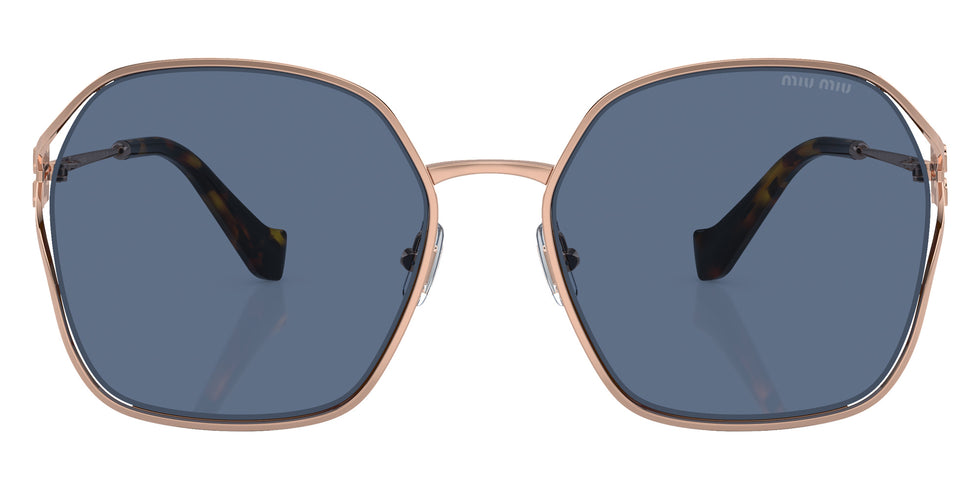 Miu Miu MU 52WS ZVF1V1 60 - Rose Gold / Dark Blue #id:mu52wszvf1v1_s:100100