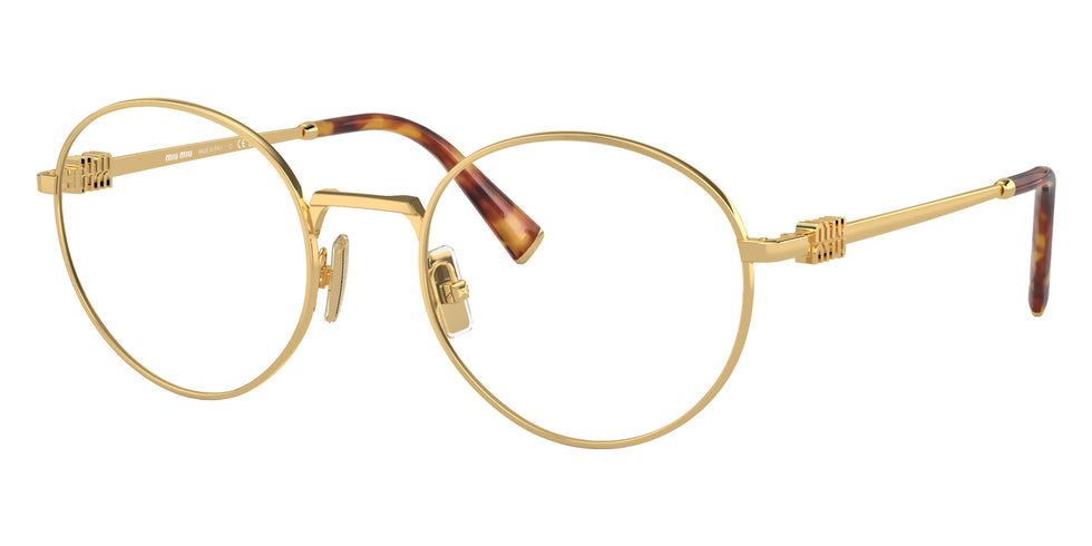 Miu Miu MU 52XV 5AK1O1 50 - Gold #id:mu52xv5ak1o1_s:100105