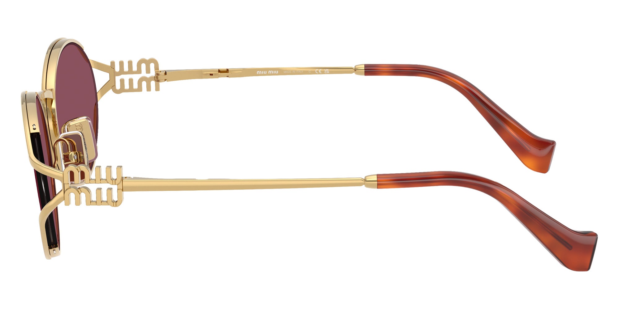 Miu Miu MU 52YS 5AK20Y 54 - Gold #id:mu52ys5ak20y_s:100110
