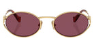 Miu Miu MU 52YS 5AK20Y 54 - Gold #id:mu52ys5ak20y_s:100100