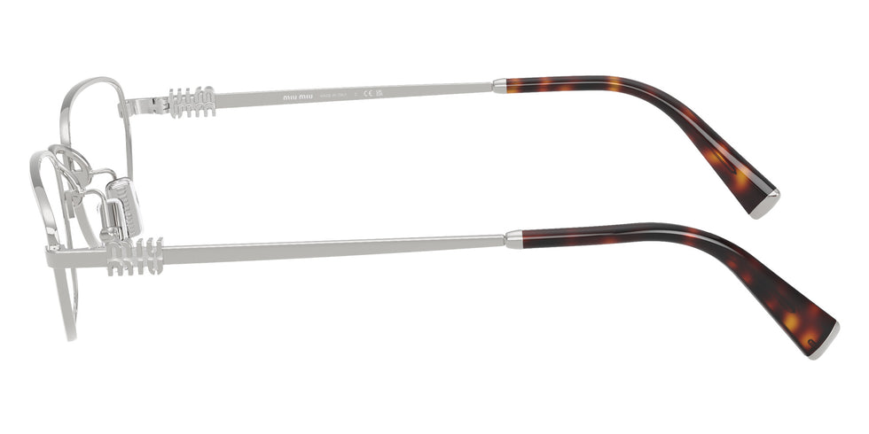 Miu Miu MU 52ZV 1BC1O1 53 - Silver #id:mu52zv1bc1o1_s:100110