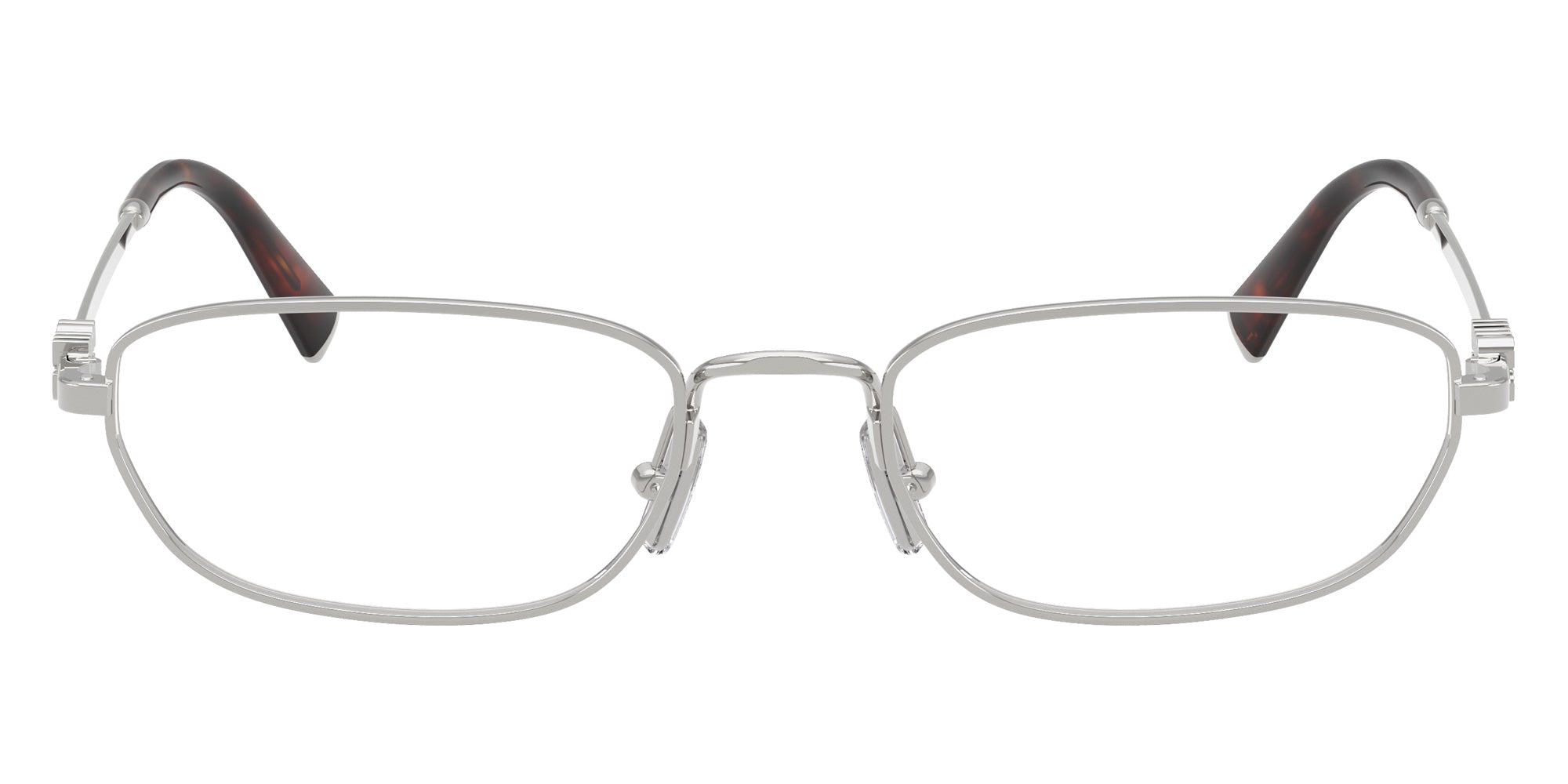 Miu Miu MU 52ZV 1BC1O1 53 - Silver #id:mu52zv1bc1o1_s:100100