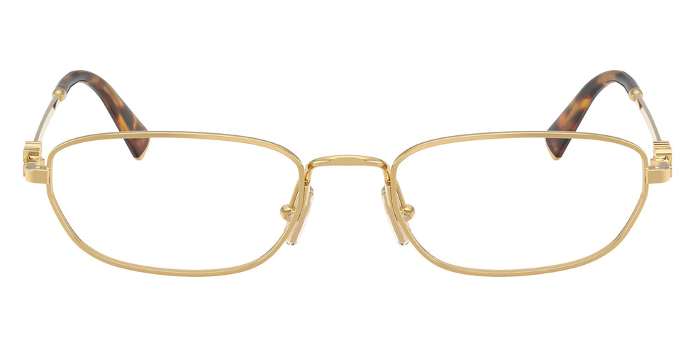 Miu Miu MU 52ZV 5AK1O1 53 - Gold #id:mu52zv5ak1o1_s:104100