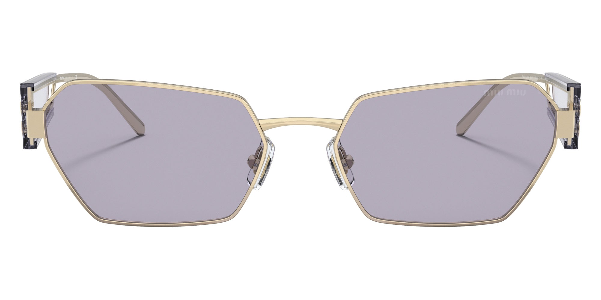 Miu Miu MU 53WS ZVN05S 58 - Pale Gold / Violet #id:mu53wszvn05s_s:100100