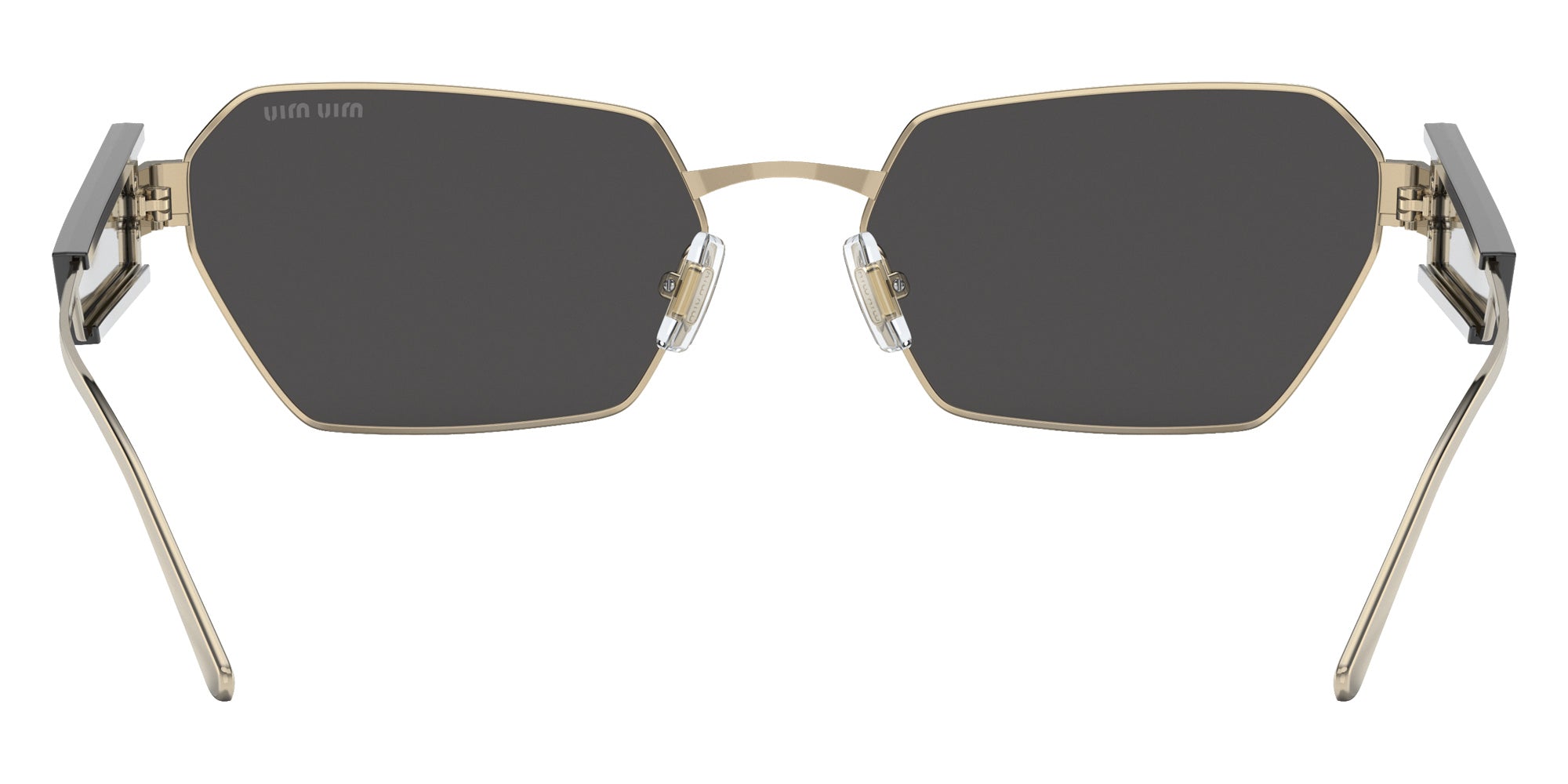 Miu Miu MU 53WS ZVN5S0 58 - Pale Gold / Dark Gray #id:mu53wszvn5s0_s:100115