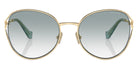 Miu Miu MU 53YS ZVN03O 58 - Pale Gold / Clear Gradient Light Blue #id:mu53yszvn03o_s:100100