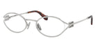 Miu Miu MU 53ZV 1BC1O1 49 - Silver #id:mu53zv1bc1o1_s:100105