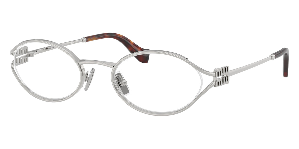 Miu Miu MU 53ZV 1BC1O1 49 - Silver #id:mu53zv1bc1o1_s:100105