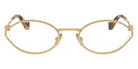 Miu Miu MU 53ZV 5AK1O1 49 - Gold #id:mu53zv5ak1o1_s:104100