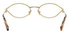 Miu Miu MU 53ZV 5AK1O1 49 - Gold #id:mu53zv5ak1o1_s:104115