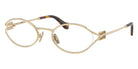Miu Miu MU 53ZV ZVN1O1 49 - Pale Gold #id:mu53zvzvn1o1_s:112105
