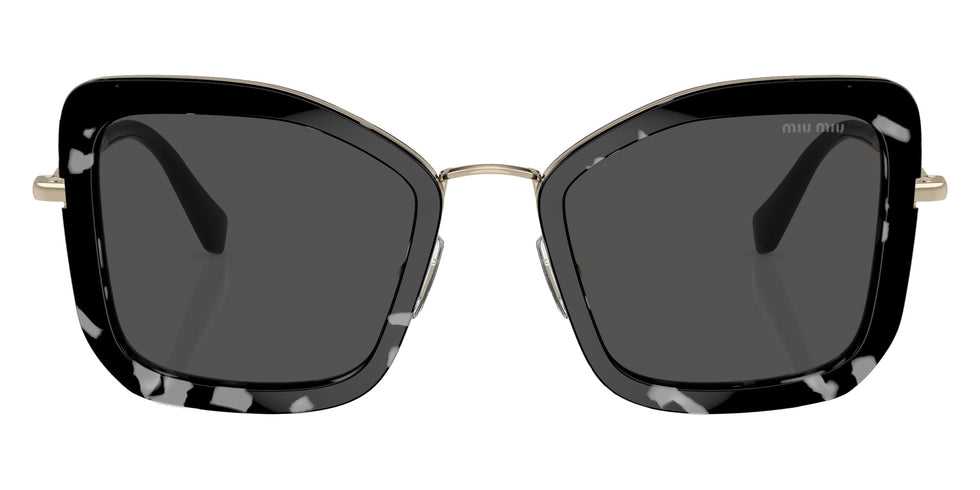Miu Miu MU 55VS PC75S0 51 - Havana Black White / Dark Gray #id:mu55vspc75s0_s:100100