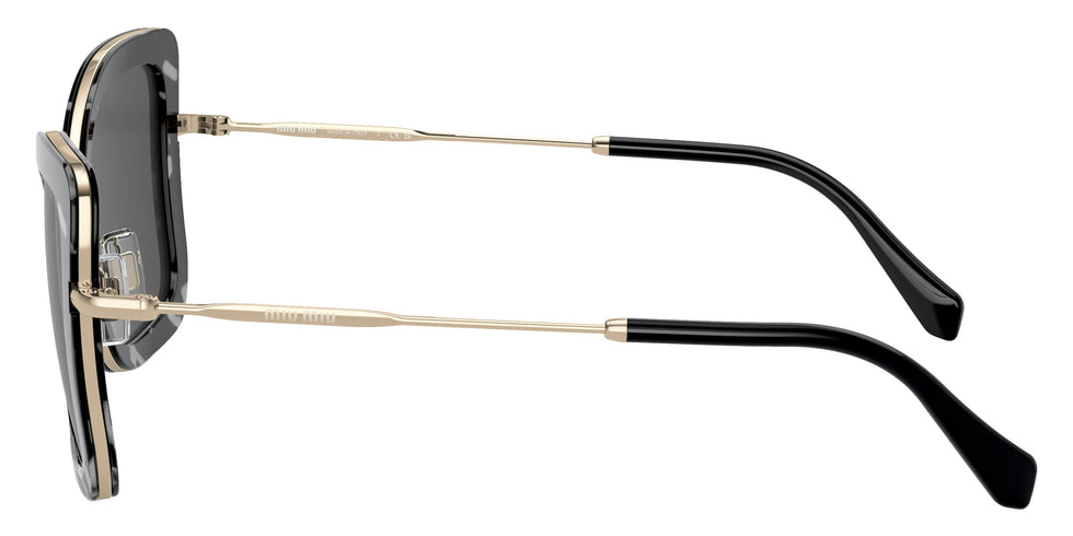 Miu Miu MU 55VS PC75S0 51 - Havana Black White / Dark Gray #id:mu55vspc75s0_s:100110