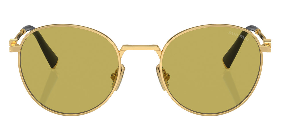 Miu Miu MU 55ZS 5AK07O 50 - Gold / Olive Green #id:mu55zs5ak07o_s:100100