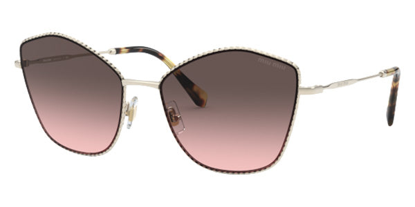 Miu Miu MU 60VS ZVN146 60 - Pale Gold / Pink Gradient Gray #id:mu60vszvn146_s:100100