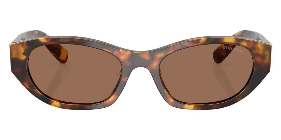 Miu Miu MU A03SF 14L60M 53 - Honey Havana / Dark Brown #id:mua03sf14l60m_s:100100