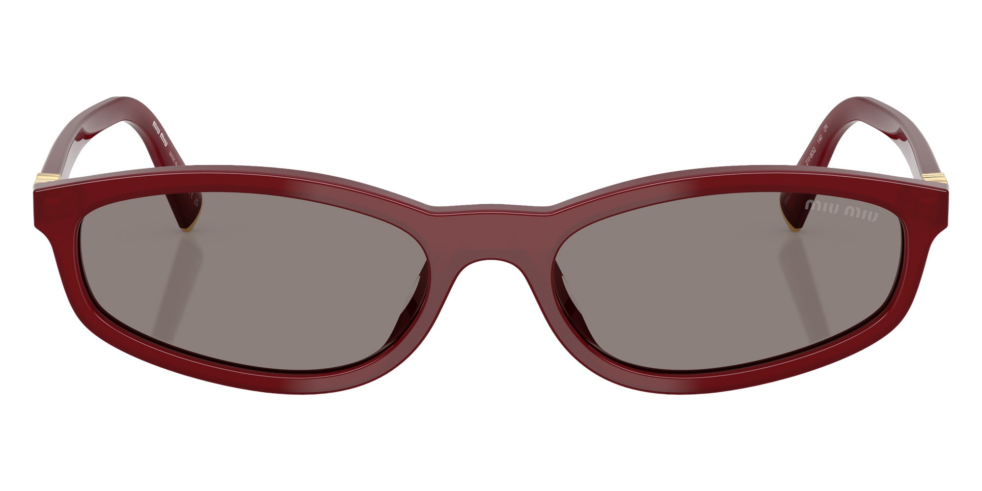 Miu Miu MU A06S 21I80Q 54 - Opaline Bordeaux #id:mua06s21i80q_s:100100