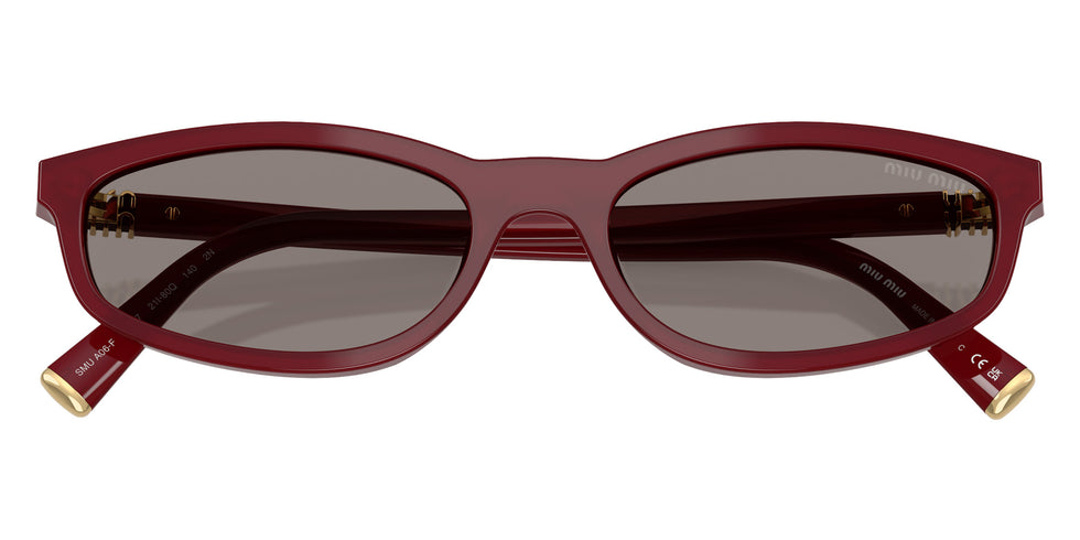 Miu Miu MU A06SF 21I80Q 54 - Opaline Bordeaux #id:mua06sf21i80q_s:100120