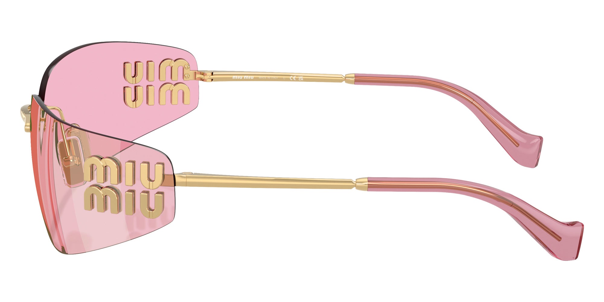 Miu Miu MU A51S 5AK90Y 75 - Gold #id:mua51s5ak90y_s:102110