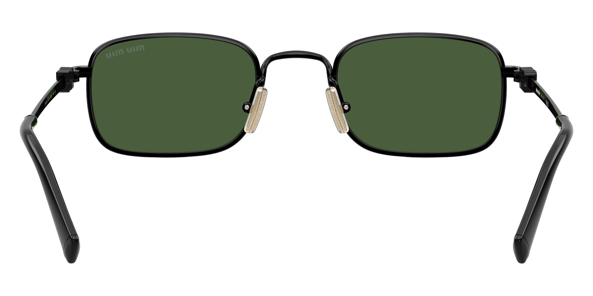 Miu Miu MU A53S 1AB1I0 52 - Black / Dark Green #id:mua53s1ab1i0_s:100115