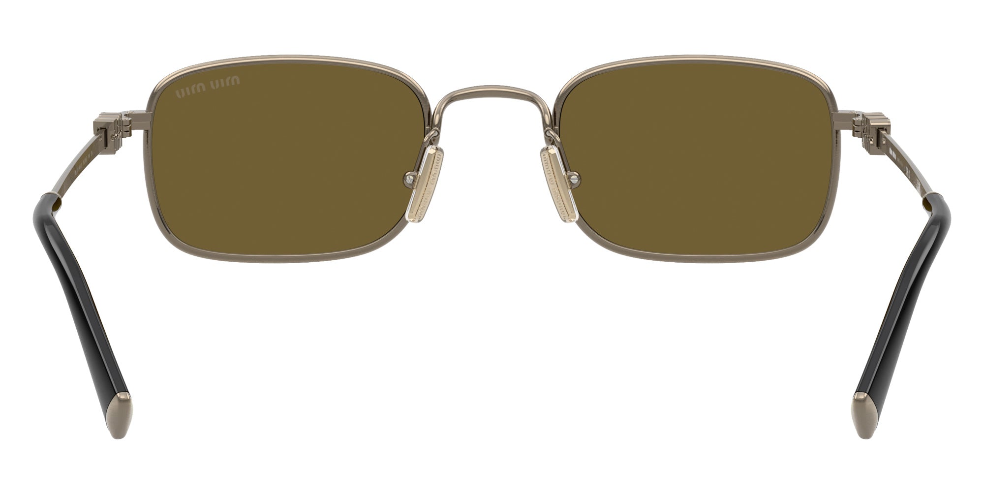 Miu Miu MU A53S 26C09Z 52 - Old Gold / Dark Brown #id:mua53s26c09z_s:100115