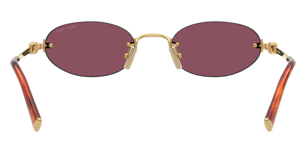 Miu Miu MU A54S 5AK20Y 51 - Gold #id:mua54s5ak20y_s:100115