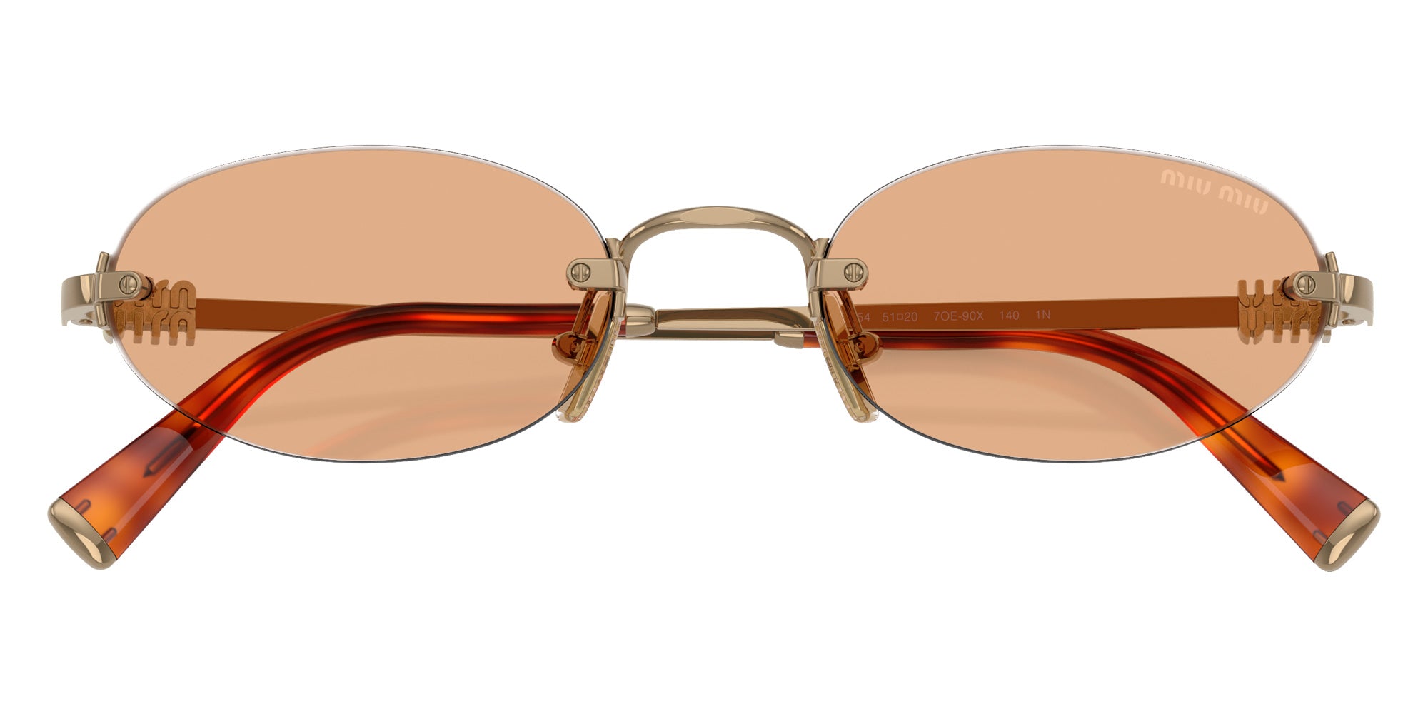 Miu Miu MU A54S 7OE90X 51 - Brass #id:mua54s7oe90x_s:102120