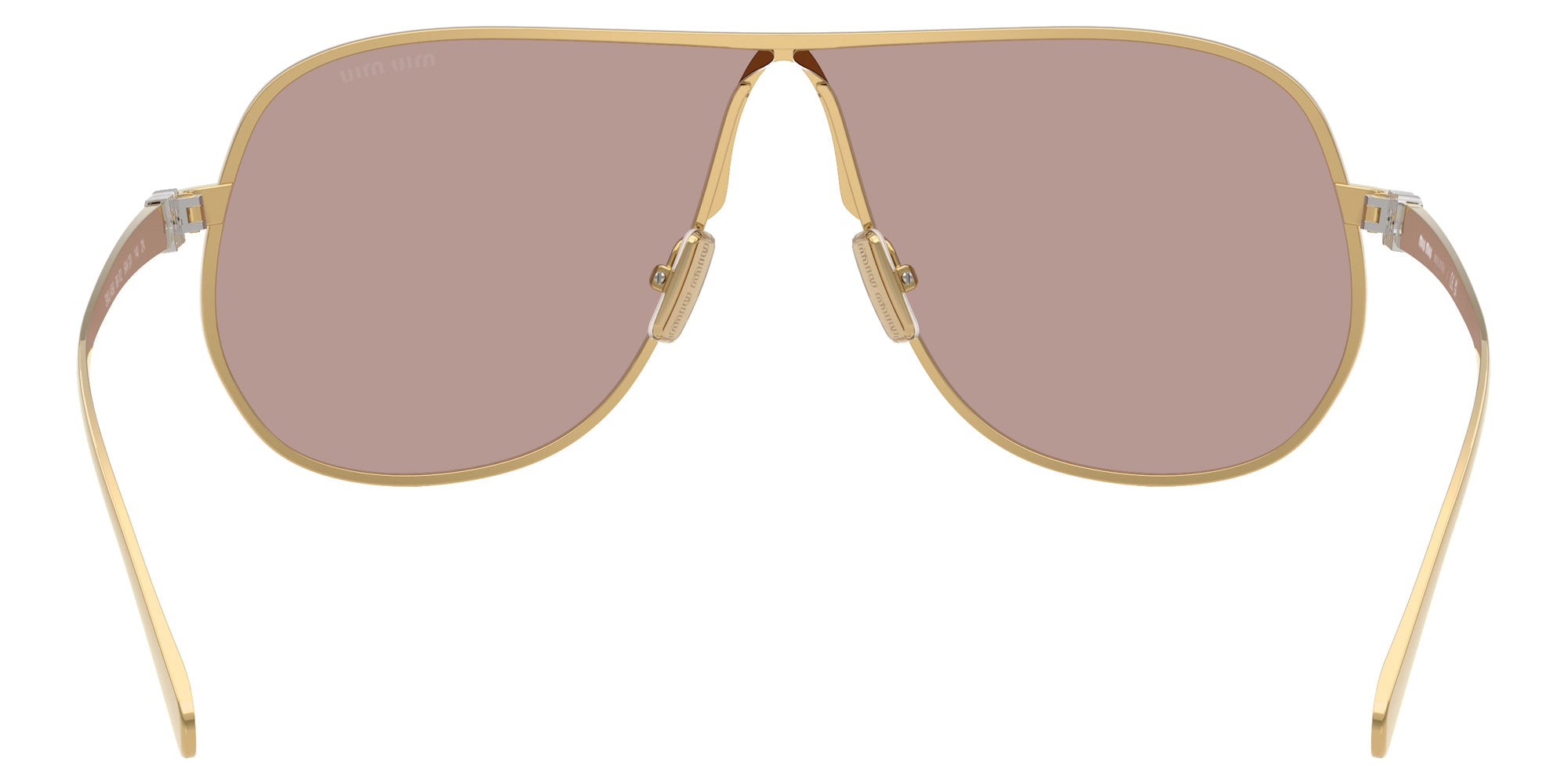 Miu Miu MU A56S 5AK20I 66 - Gold / Light Purple Brown #id:mua56s5ak20i_s:100115