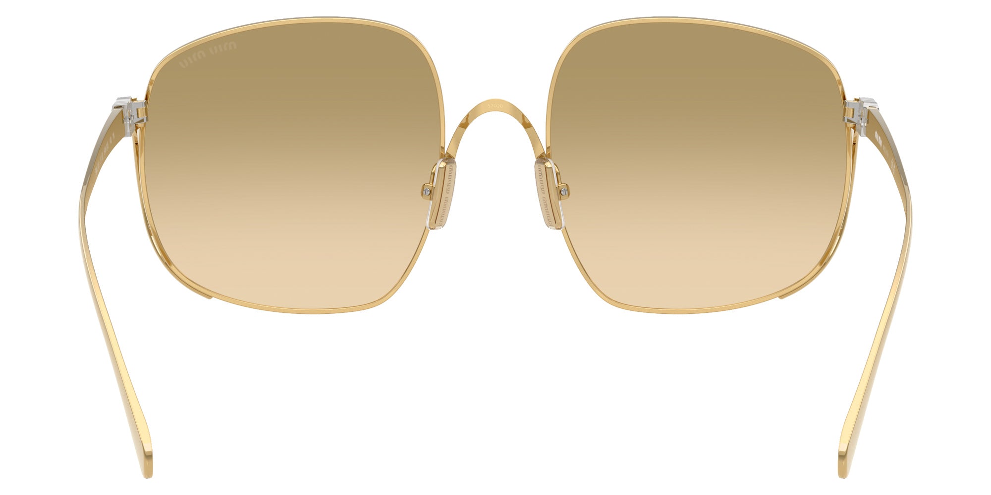 Miu Miu MU A57S 5AK20S 57 - Gold / Camomilla Gradient #id:mua57s5ak20s_s:100115