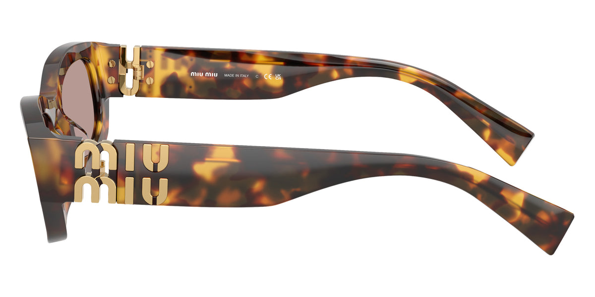 Miu Miu MU B04S 14L20I 53 - Honey Havana / Light Purple Brown #id:mub04s14l20i_s:100110