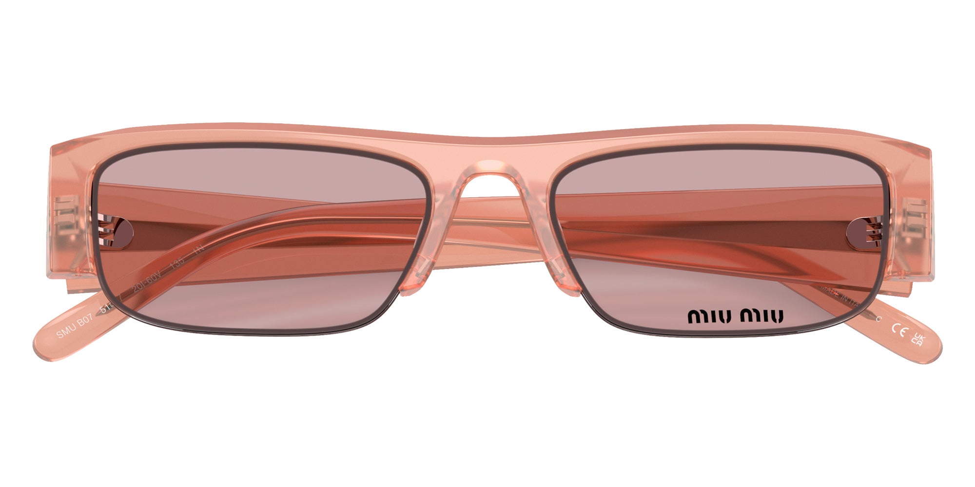 Miu Miu MU B07S 20I60V 51 - Opaline Pink #id:mub07s20i60v_s:100120
