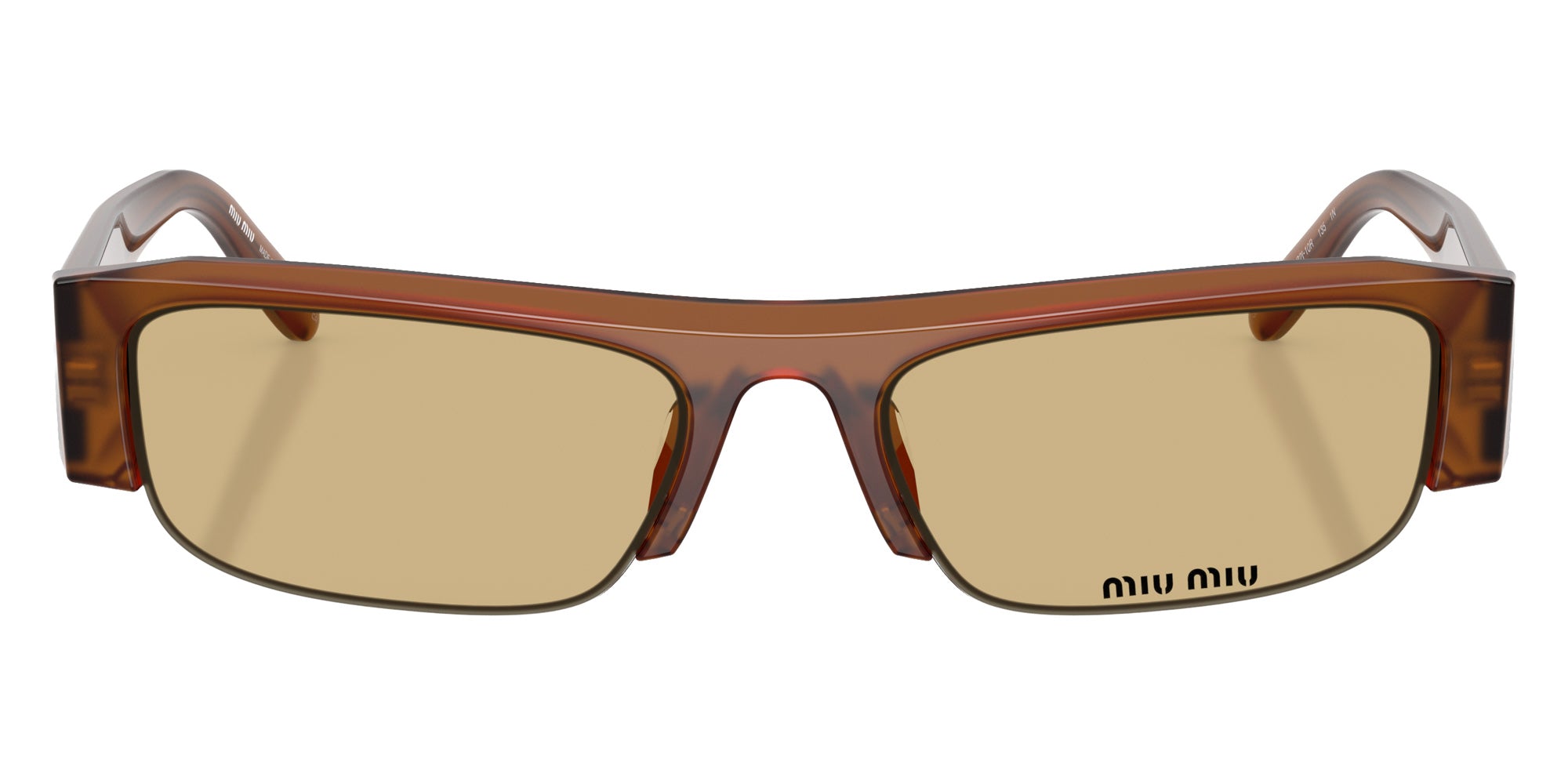 Miu Miu MU B07S 22I10R 51 - Opaline Amber #id:mub07s22i10r_s:102100