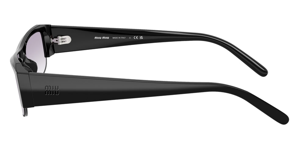 Miu Miu MU B07SF 16K04O 54 - Black / Clear Gradient Dark Gray #id:mub07sf16k04o_s:102110