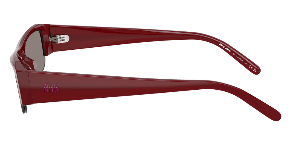 Miu Miu MU B07SF 21I80Q 54 - Opaline Burgundy / Dark Gray #id:mub07sf21i80q_s:106110