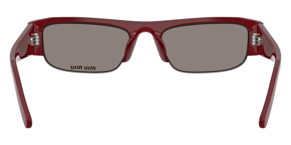 Miu Miu MU B07SF 21I80Q 54 - Opaline Burgundy / Dark Gray #id:mub07sf21i80q_s:106115