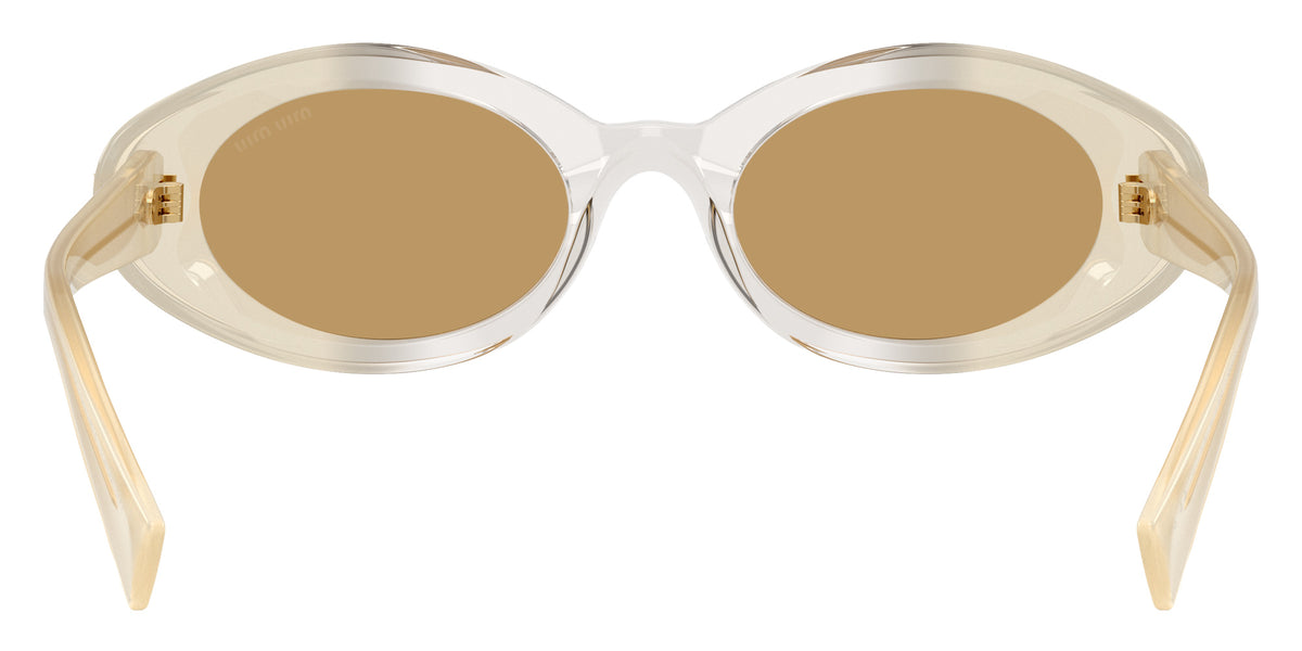 Miu Miu MU B09S 21R10Y 52 - Opal Milk/Gray/Opal Milk / Brown #id:mub09s21r10y_s:100115