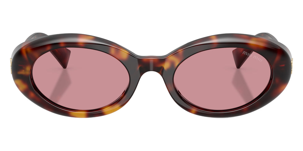Miu Miu MU B09SF 27L50Y 52 - Havana / Pink #id:mub09sf27l50y_s:100100
