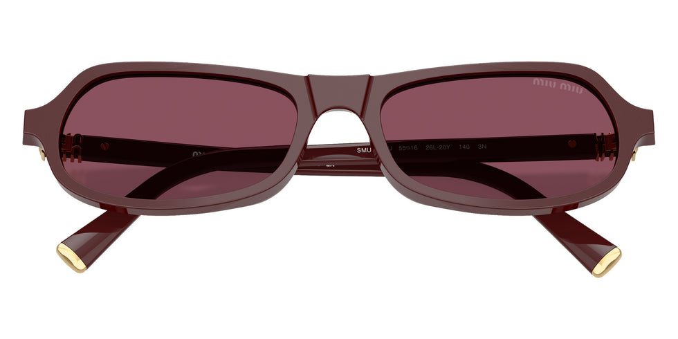 Miu Miu MU B10SU 26L20Y 55 - Cherry #id:mub10su26l20y_s:108120