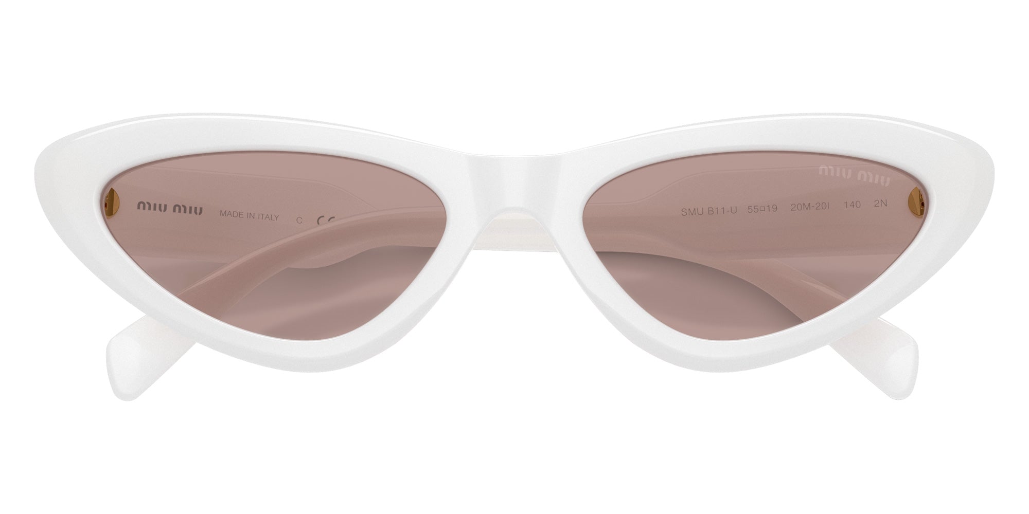 Miu Miu MU B11SU 20M20I 55 - Opal White #id:mub11su20m20i_s:104120