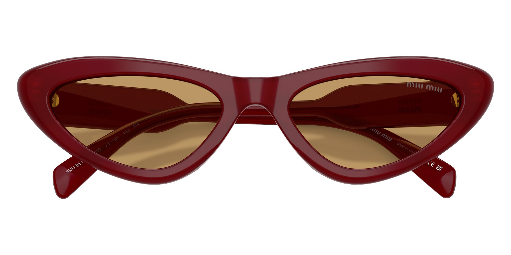 Miu Miu MU B11SU 21I10Y 55 - Opal Burgundy #id:mub11su21i10y_s:106120