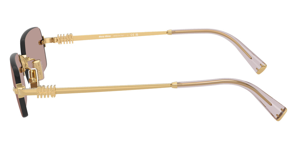 Miu Miu MU B50S 5AK20I 52 - Gold / Light Purple Brown #id:mub50s5ak20i_s:102110