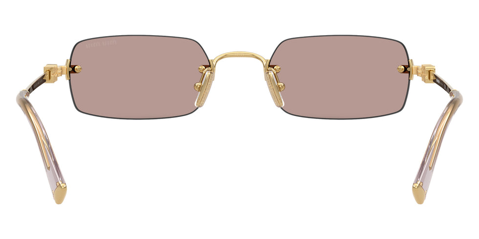 Miu Miu MU B50S 5AK20I 52 - Gold / Light Purple Brown #id:mub50s5ak20i_s:102115