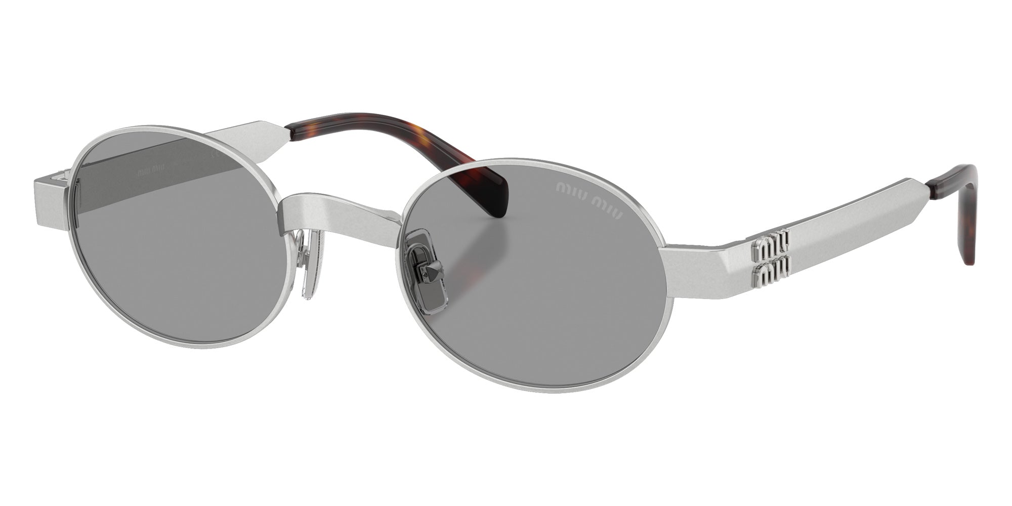 Miu Miu MU B51S 21M50Q 47 - Old Silver #id:mub51s21m50q_s:100105