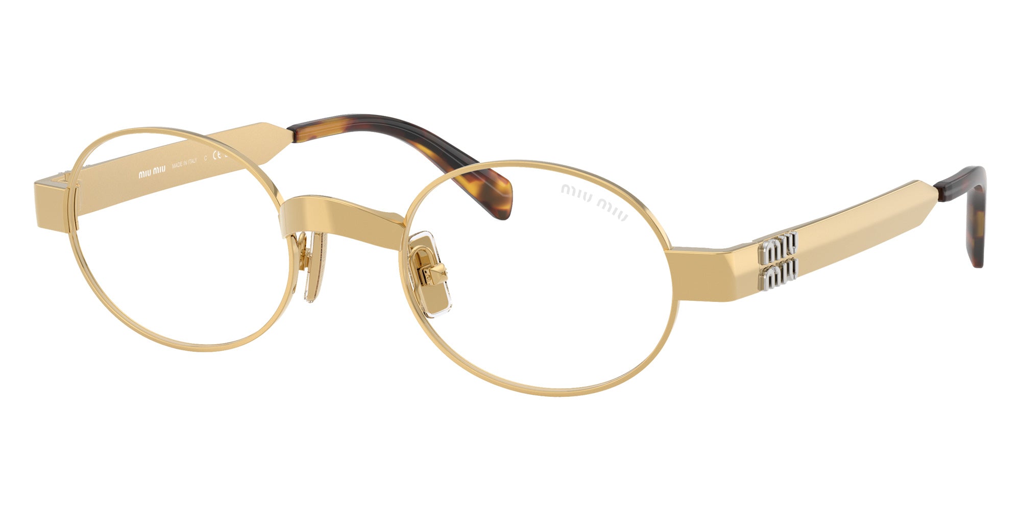 Miu Miu MU B51S 5AK10W 47 - Gold #id:mub51s5ak10w_s:104105