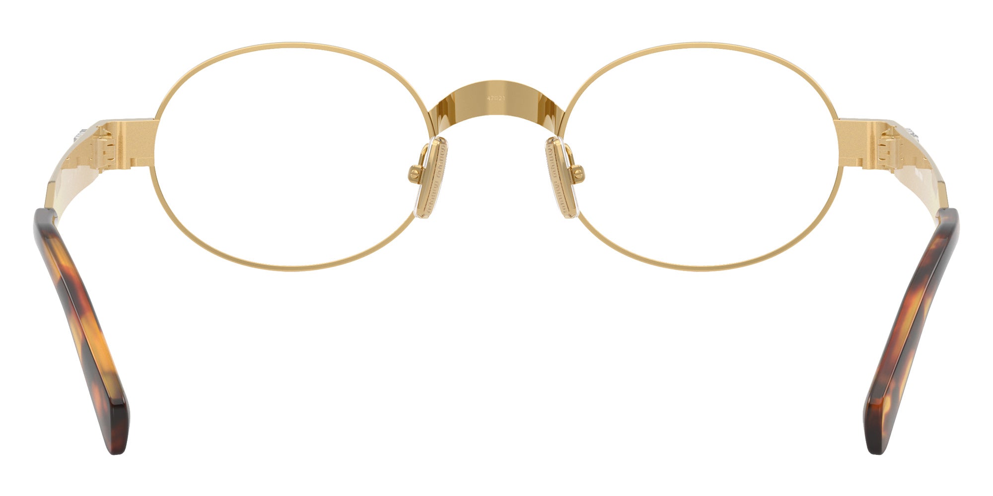 Miu Miu MU B51S 5AK10W 47 - Gold #id:mub51s5ak10w_s:104115