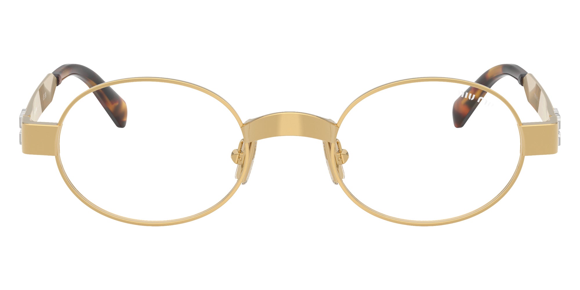 Miu Miu MU B51S 5AK10W 47 - Gold #id:mub51s5ak10w_s:104100