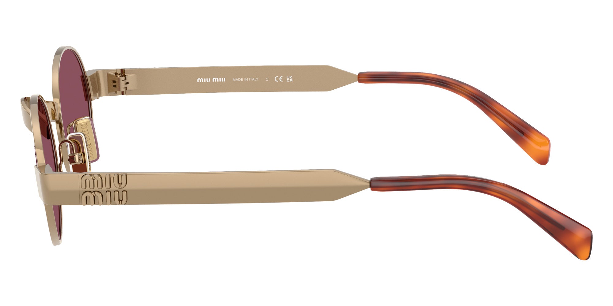 Miu Miu MU B51S 7OE30Y 47 - Brass #id:mub51s7oe30y_s:106110